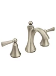 Moen T4520BN Wynford Two-handle Widespread Bathroom Faucet, Brushed Nickel. Fixed Price $228.00.