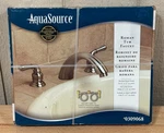 Aquasource Roman Tub Faucet Brushed Nickel Finish 0309068 Model 0310-502-BN-L. Fixed Price $48.00.