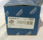 Grohe Grohsafe 3.0 1/2" Universal Inlets/outlets Pressure Balance Valve - New. Fixed Price $39.99.