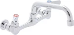 Kitchen Sink No Lead Faucet Durasteel 8" Center Wall Commercial 6" Swivel Spout. Fixed Price $74.00.