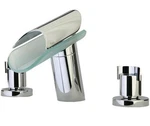 Latoscana 73CR102VR Morgana Roman Tub Lavatory Faucet With Glass Spout In Chrome. Fixed Price $651.70.
