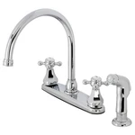 Kingston Brass KB472.BXSP Metropolitan 1.8 Gpm Deck Mounted - Chrome. Fixed Price $188.47.