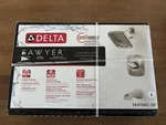 New Delta Sawyer Tub & Shower Brushed Nickel: 144766C-SP. Fixed Price $84.99.