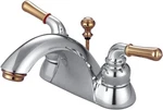 Kingston Brass KB2624 Naples 4-INCH Centerset Lavatory Faucet, Polished Chrome. Fixed Price $103.62.