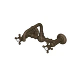 Rohl A1423XMTCB-2 Acqui Wall Mount Bridge Bathroom Faucet Tuscan Brass New!. Fixed Price $699.99.