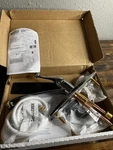 Delta 400LF-WF Single Handle Kitchen Deck Faucet With Spray. Fixed Price $88.00.