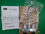 Elkay LK2477CR Everyday 2- Handle Bar Kitchen Faucet In Chrome New Open Box. Fixed Price $28.00.
