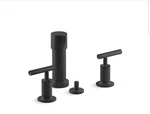 Kohler 14431- 4-BL Purist Vertical Spray Bidet Faucet With Lever Handles. Fixed Price $895.00.