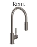Rohl R7520STN Lux 1.8 Gpm Single Hole Pull Down Kitchen Faucet - Satin Nickel. Fixed Price $789.48.