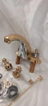 Kingston Brass KB7642PL English Country Center Set Bathroom Faucet With Abs. Fixed Price $55.99.