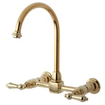 Kingston Brass KS129.AL Heritage 1.8 Gpm Widespread Bridge -. Fixed Price $292.47.