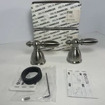 Delta H716SS Victorian Single Metal Lever Handle Only Stainless Set Of 2. Fixed Price $65.00.