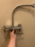 Gerber High Spout Kitchen Faucet Chrome Used Ask Question Please Before Buying. Fixed Price $45.00.