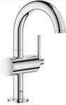 Grohe 23831003 Atrio 1.2 Gpm Hole M-size Bathroom Faucet Chrome. Fixed Price $239.99.