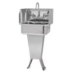 Sani-lav 503FL-0.5 Sink, 46 In. H, Wrist Blade Handles. Fixed Price $1585.99.