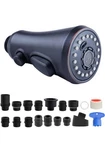 Hibbent Pull Down Spray Head, Nsf/ansi/can 61 & Cupc Certified 3-FUNCTION. Fixed Price $12.99.
