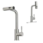 Dura Faucet DFMK511XSN Rainfall Pull Down Rv Kitchen Satin Nickel. Fixed Price $149.24.