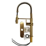 Kohler 22973-2MB Crue Kitchen Faucet Vibrant Brushed Moderne Brass. Fixed Price $415.90.