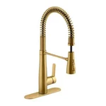 Kohler R339112MB Vind Semi-professional Pull-down Kitchen Faucet Moderne Brass. Fixed Price $145.90.