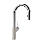 Blanco Urbena 1.5 Gpm Kitchen Faucet W/pullout Spray Chrome/concrete Grey 526399. Fixed Price $449.99.