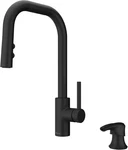 Zanna 1-HANDLE Pull-down Kitchen Faucet In Matte Black. Fixed Price $159.90.