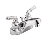 Peerless Chrome Bathroom Faucet 2 Handle Centerset Sink Clear Knobs. Fixed Price $25.00.
