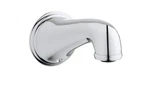 Grohe 13612 000 Geneva Wall Mount Tub Spout 6-1/8", Sterling Finish New. Fixed Price $125.99.