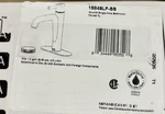 Delta Nicoli Single Hole Bathroom Faucet 15849LF-SS New "see Condition". Fixed Price $29.99.