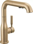 Almari Brushed Gold Kitchen Faucet With Pull-out Champagne Bronze. Fixed Price $273.83.