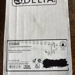 Delta Commercial Chrome Faucet 8" Spread Deck Mounted 27C4924-R7. Fixed Price $109.99.