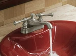 Kohler Revival K-16100-4A-BN Brushed Nickel Centerset Bathroom Faucet. Fixed Price $589.95.