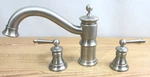 Moen Waterhill Two-handle High Arc Roman Tub Faucet TS213BN Brushed Nickel. Fixed Price $101.96.