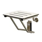 Kingston Brass Adascape 18INX16IN Wall Mount Fold Down Brushed Stainless Steel. Fixed Price $209.04.