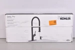 Kohler Setra Pro Pull Down Sink Faucet & Soap Dispenser Matte Black R29343-SD-BL. Fixed Price $159.99.