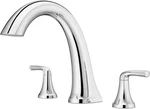 Pfister RT6-5MCA Mcallen Deck Mounted Roman Tub Filler Polished Chrome. Fixed Price $74.99.