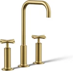 Kohler Purist 14408-3-2 Mb Bathroom Faucet With Cross Handles 1.2 Gpm, Brass. Fixed Price $699.99.