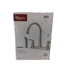 Pfister Ladera 2-HANDLE Standard Kitchen Faucet W/side Sprayer Stainless Steel. Fixed Price $46.81.