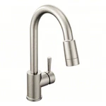 Cfg 46201CSL Edgestone Classic Stainless Handle Pulldown Kitchen Faucet 1.5GPM. Fixed Price $149.99.