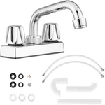 Pacific Bay - Lynden Utility Laundry Sink Faucet With Swivel Large, Chrome. Fixed Price $49.23.