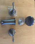 Design House - Two Handle Tub & Shower Faucet 523480 Satin Nickel Parts Read. Fixed Price $39.95.