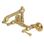 Kingston Brass KS722.BL English Country 1.8 Gpm Widespread Bridge -. Fixed Price $347.72.