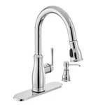 Glacier Bay Kagan Handle Kitchen Faucet Pull Down Spray Chrome 1004 548 603. Fixed Price $54.99.