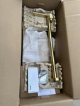 Kohler Composed T73087-4-2MB Floor-mount Tub Filler. Vibrant Brushed Modern Bras. Fixed Price $1876.99.