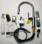 Glacier Bay Upson Touchless Pull-down Kitchen Faucet In Chrome HD67857-0001 *hd. Fixed Price $142.45.