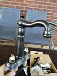 Delta Bar/prep Faucet Venetian Bronze Waterfall 2155-RB-DST Open Box. Fixed Price $150.00.