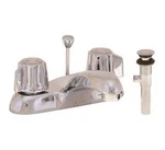 Gerber G0743431 Hardwater In. Centerset 2-HANDLE Bathroom Faucet Chrome. Fixed Price $281.14.