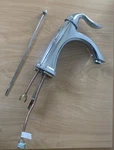 Price Pfister Polished Chrome Bathroom Single Hole Mount 1-HANDLE Faucet. Fixed Price $11.99.