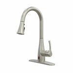 Glacier Bay Marcie Touchless Pull-down Sprayer Kitchen Faucet Brushed Nickel. Fixed Price $70.36.