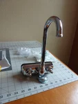 Chicago Faucets 8" Gooseneck Wall Mounted - Chrome Brand New No Box. Fixed Price $69.95.