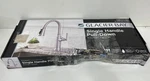 Glacier Bay Oswell 1 Handle Pull-down Sprayer Faucet Stainless New. Fixed Price $49.99.